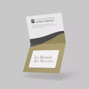 Carte kdo La Bastide des Saveurs cours de cuisine la Cadières d'Azur Bandol